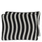 Christian Lacroix Roubine Taureau Decorative Pillow Decorative Pillow 12” x 16” Black and White at FIG LINENS AND HOME 3
