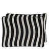 Christian Lacroix Roubine Taureau Decorative Pillow Decorative Pillow 12” x 16” Black and White at FIG LINENS AND HOME 3