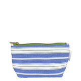 Conduit Stripe Cobalt Toiletry Bag - Designers Guild at Fig Linens and Home 131