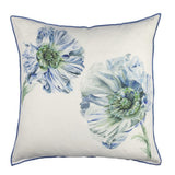 Coquelicot Delft Decorative Pillow - Designers Guild at Fig Linens and Home 22