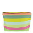 Cork Street Stripe Fuchsia Toiletry Bag - Designers Guild at Fig Linens and Home 125