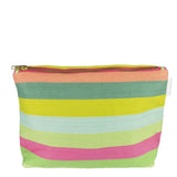 Cork Street Stripe Fuchsia Toiletry Bag - Designers Guild at Fig Linens and Home 125