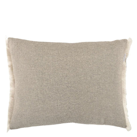 Delray Graphite Outdoor Decorative Pillow by Designers Guild 18 x 24in Graphite at FIG LINENS AND HOME 2