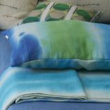 Designers Guild Brera Arte Cobalt Decorative Pillow 18" x 24" Decorative Pillow Cobalt at FIG LINENS AND HOME 2