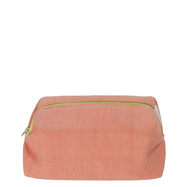 Designers Guild Brera Lino Papaya Toiletry Bag