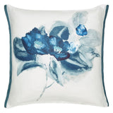 Designers Guild Camellia Indigo Decorative Pillow 20" x 20" Decorative Pillow Indigo at FIG LINENS AND HOME 6