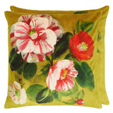 Designers Guild Camellia Velours Mimosa Decorative Pillow 