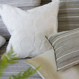 Designers Guild Celandine Chalk Decorative Pillow 20" x 20" Decorative Pillow Chalk at FIG LINENS AND HOME 2