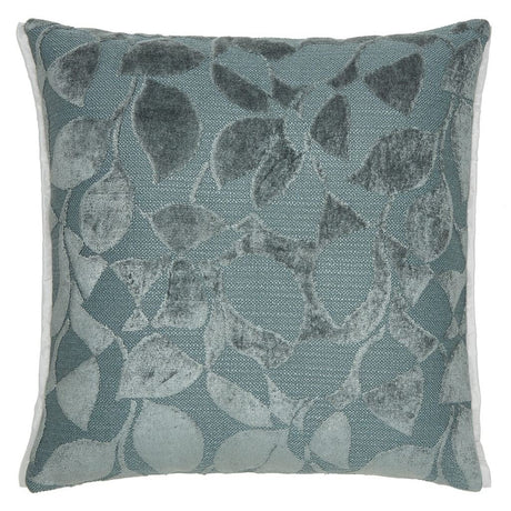 Designers Guild Celandine Indigo Decorative Pillow 20" x 20" Decorative Pillow Indigo at FIG LINENS AND HOME 2