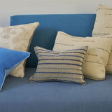 Designers Guild Celandine Linen Decorative Pillow 20" x 20" Decorative Pillow Linen at FIG LINENS AND HOME 3