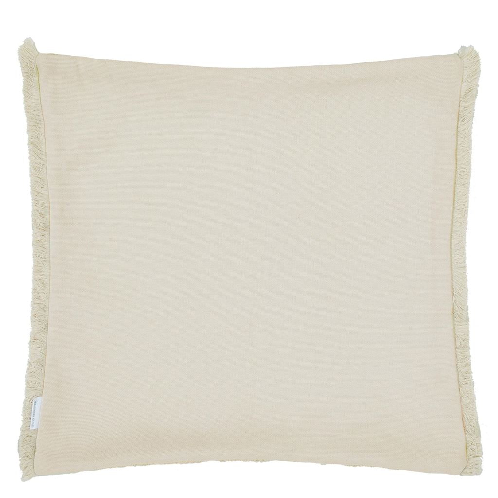 Designers Guild Daphne Chalk Decorative Pillow 20" x 20" Decorative Pillow Chalk at FIG LINENS AND HOME 5