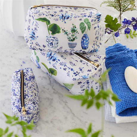 Designers Guild Kawana Delft Small Toiletry Bag