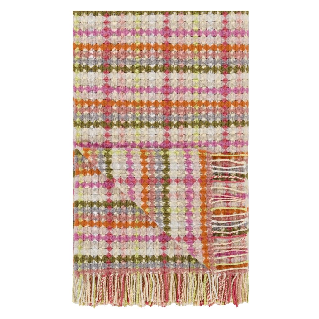 Designers Guild Marano Peony Throw at Fig Linens and Home - 6