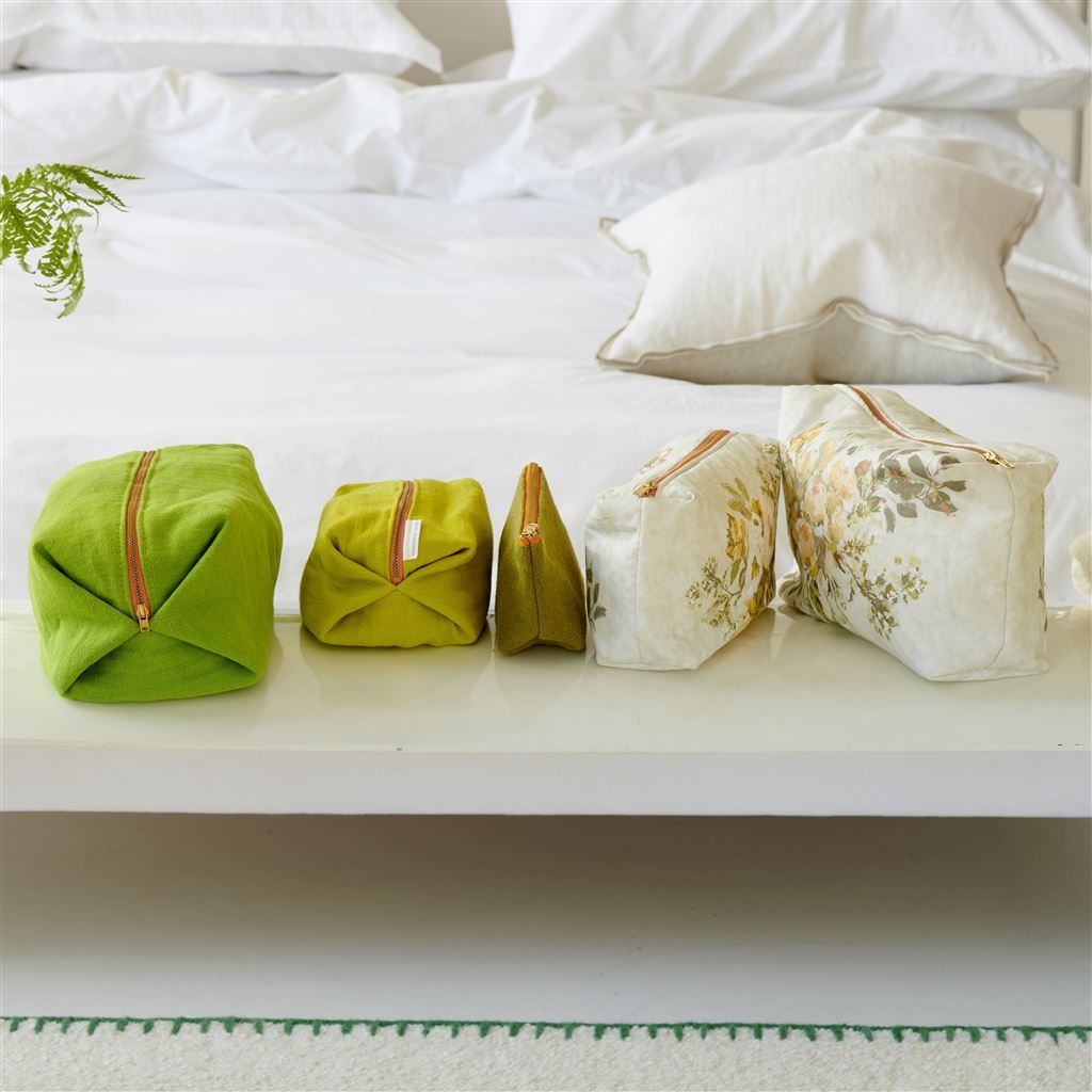 Designers Guild Margaretta Sepia Large Toiletry Bag 