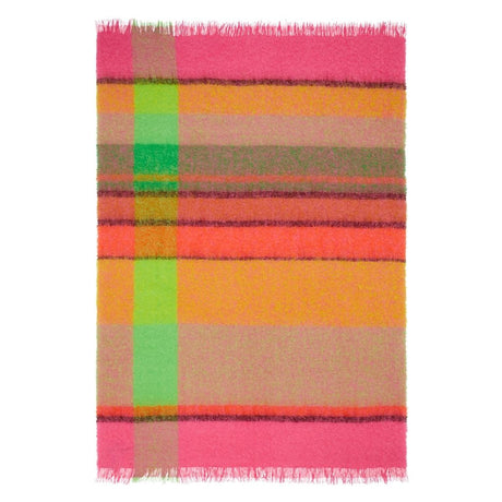 Designers Guild Mikome Fuchsia Mohair Throw at Fig Linens and Home - 6