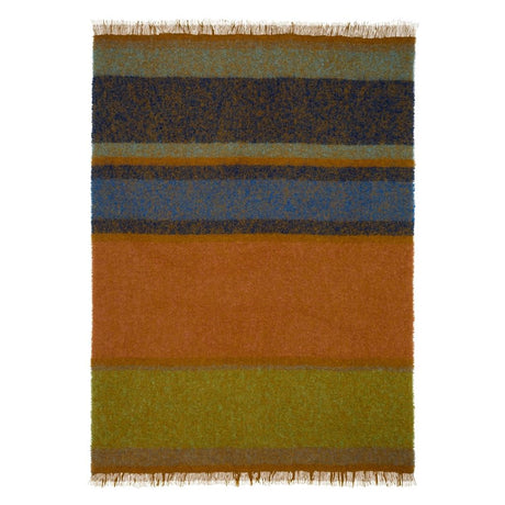 Designers Guild Mikome Indigo Mohair Throw at Fig Linens and Home - 5