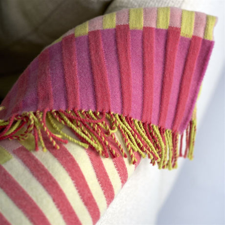 Designers Guild Murazzi Peony Throw at Fig Linens and Home - 13