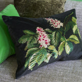 Designers Guild Pasqueflower Olive Decorative Pillow 18" x 24" Decorative Pillow Olive at FIG LINENS AND HOME 2