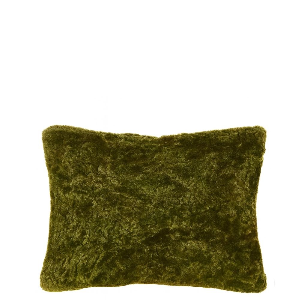 Designers Guild Penwith Moss Decorative Pillow 12" x 16" Decorative Pillow Moss at FIG LINENS AND HOME 4