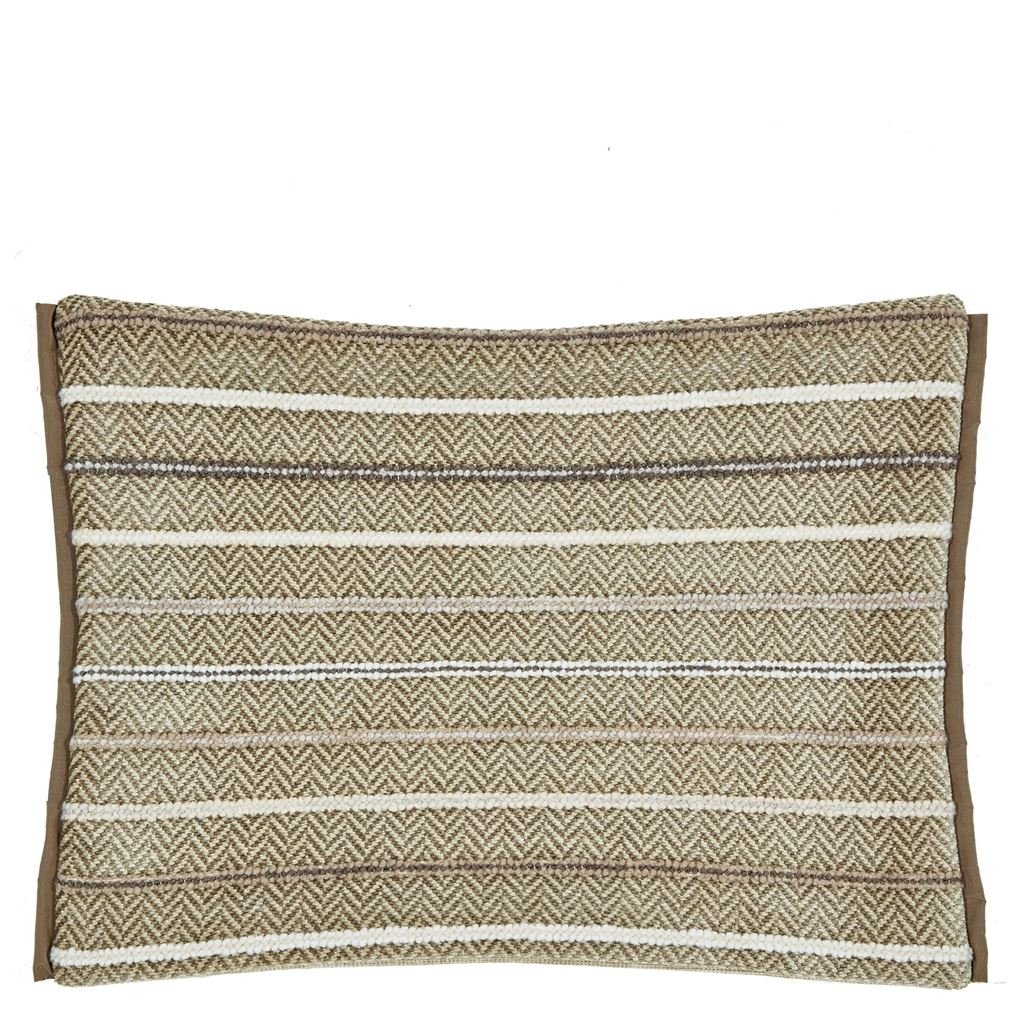 Designers Guild Porthminster Chalk Decorative Pillow 12” x 16” Chalk at FIG LINENS AND HOME 5