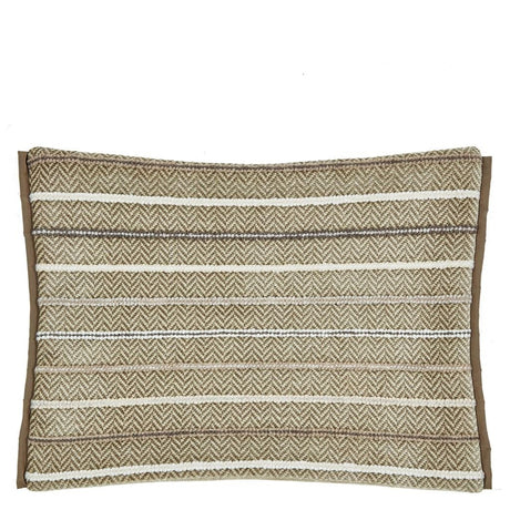 Designers Guild Porthminster Chalk Decorative Pillow 12” x 16” Chalk at FIG LINENS AND HOME 5