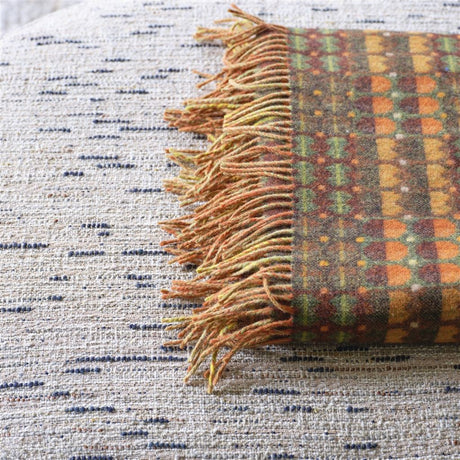 Designers Guild Talbot Sienna Merino Wool Throw at Fig Linens and Home - 4