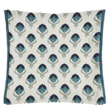 Designers Guild Teasel Indigo Decorative Pillow 17" x 17" Decorative Pillow Indigo at FIG LINENS AND HOME 4