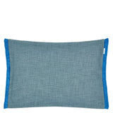 Designers Guild Trevenna Cobalt Decorative Pillow 18" x 24" Decorative Pillow Cobalt at FIG LINENS AND HOME 5