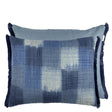 Harlyn Bay Indigo Decorative Pillow - Designers Guild at Fig Linens and Home 45
