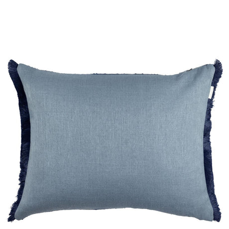 Harlyn Bay Indigo Decorative Pillow - Designers Guild at Fig Linens and Home 49