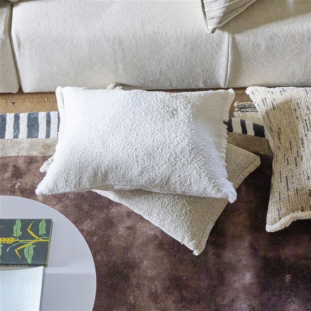 Kintail Chalk Decorative Pillow - Designers Guild at Fig Linens and Home 4