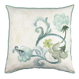 Osier Damasse Eau de Nil Decorative Pillow - Designers Guild at Fig Linens and Home 104