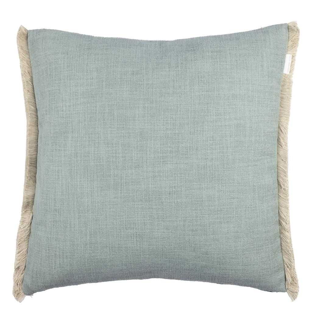 Palette Provencale Indigo Decorative Pillow - Designers Guild at Fig Linens and Home 59
