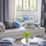 Palette Provencale Indigo Decorative Pillow - Designers Guild at Fig Linens and Home 55