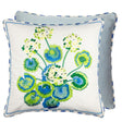 Primevere Cobalt Decorative Pillow - Designers Guild at Fig Linens and Home 25