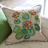 Primevere Fuchsia Decorative Pillow - Designers Guild at Fig Linens and Home 66