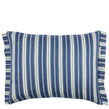 Toile Vichy Indigo Decorative Pillow - Designers Guild at Fig Linens and Home 74