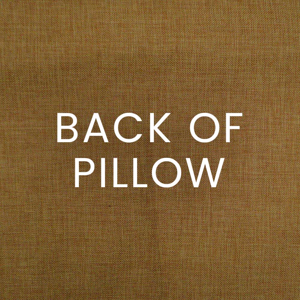 Augustus Pillow in Red - coordinating tan/taupe back by D.V. KAP Home