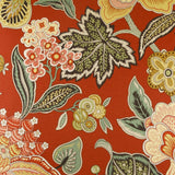 Augustus Pillow in Red - fabric swatch detail by D.V. KAP Home