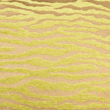 Bengalla Pillow in Green - front view, animal chartreuse design by D.V. KAP Home