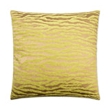 Bengalla Pillow in Green - fabric swatch detail by D.V. KAP Home