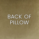 Bengalla Pillow in Green - coordinating velvet back by D.V. KAP Home