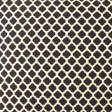 Beth Pillow in Black - fabric swatch detail by D.V. KAP Home