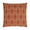 Carino Pillow in Paprika - front view, global red paprika design by D.V. KAP Home