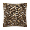 Centric Pillow in Aqua - front view, geometric turquoise and teal design by D.V. KAP Home