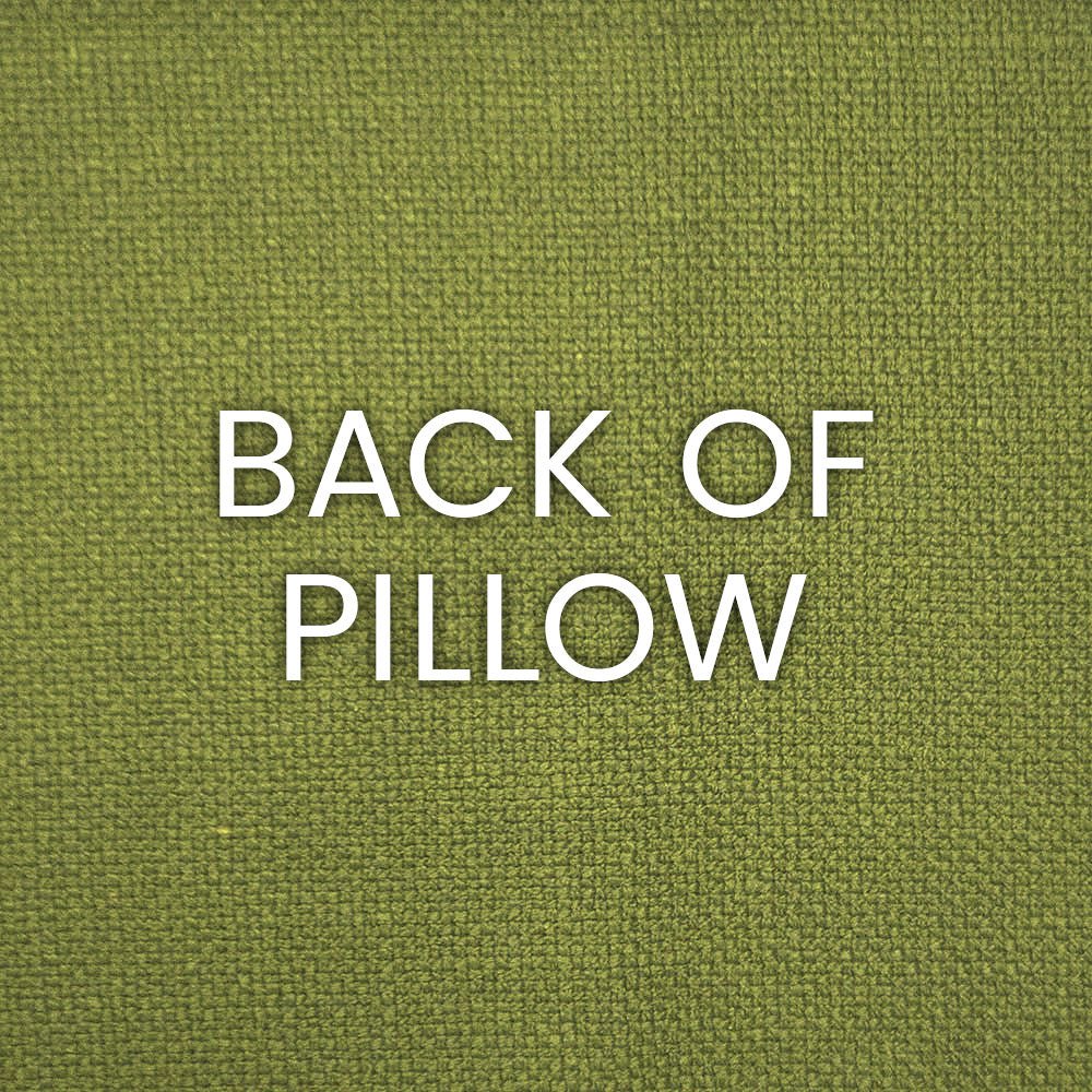 Chennai Pillow in Multi - coordinating green back by D.V. KAP Home