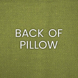 Chennai Pillow in Multi - coordinating green back by D.V. KAP Home