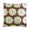 Daisy May Pillow in Aqua - front view, floral turquoise and teal daisy design by D.V. KAP Home