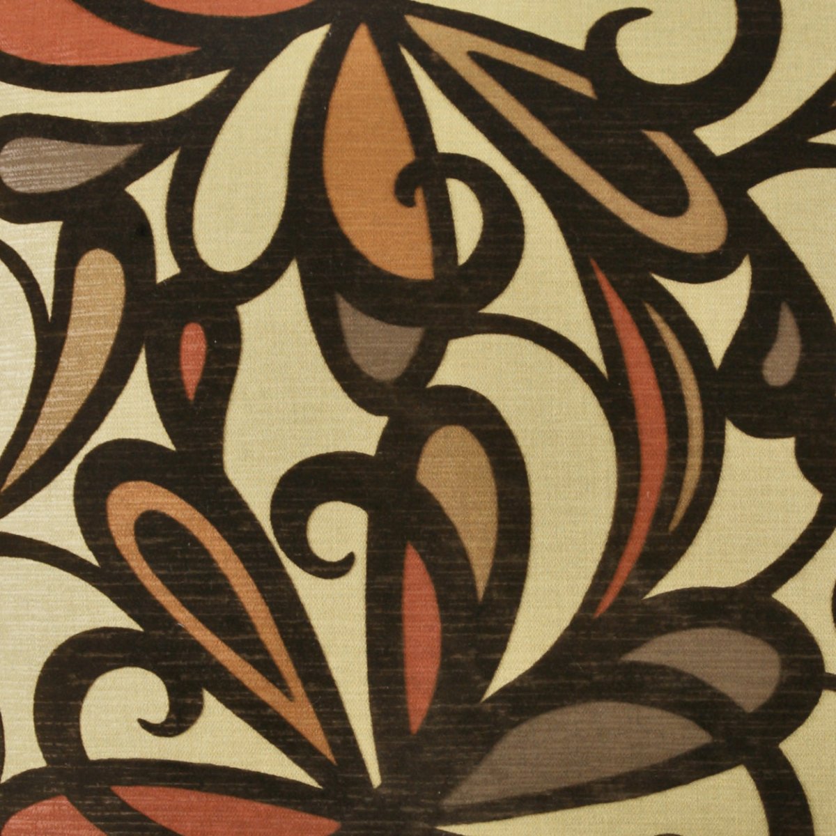 Fanfare Pillow in Burgundy - fabric swatch detail by D.V. KAP Home