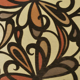 Fanfare Pillow in Burgundy - fabric swatch detail by D.V. KAP Home